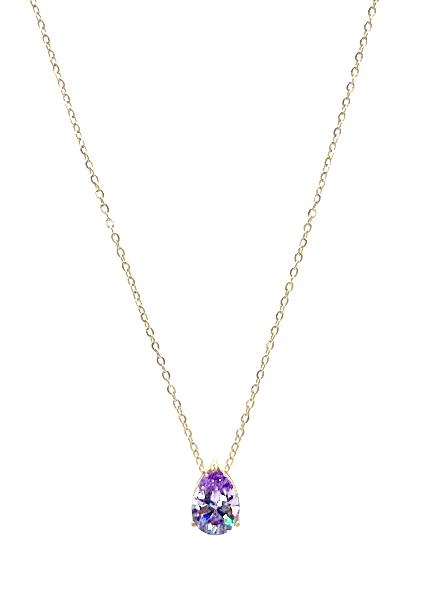Birthstone Pendant Necklace