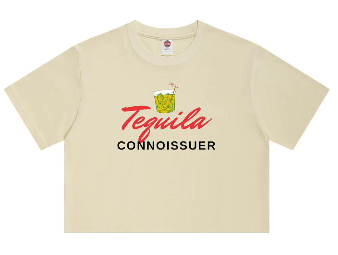 Tequila Connoisseur Crop Tee – Limited Edition, Saltie Sunn exclusive