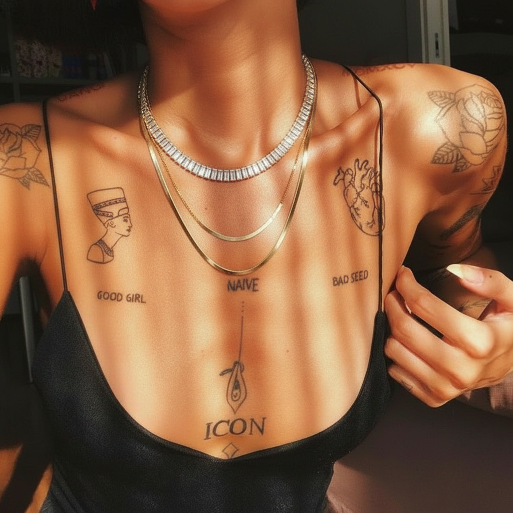 waterproof layered gold necklaces for everyday wear 