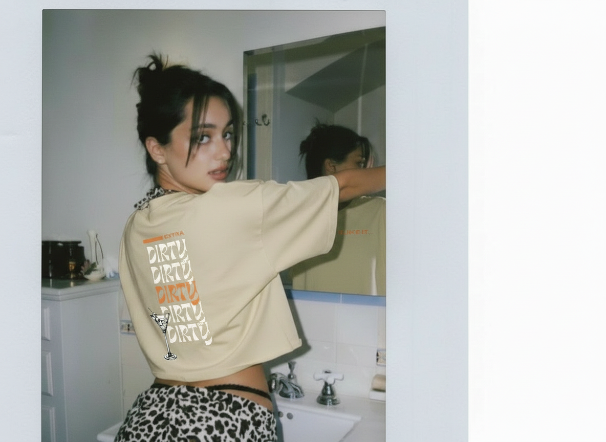 Extra Dirty Crop Tee