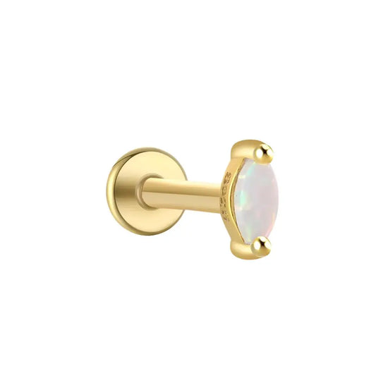 Marquis Opal Stud